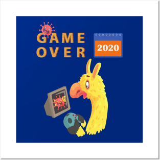 GAME OVER VIRUSE 2020 Posters and Art